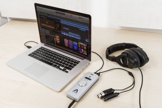ONE - 2 In x 2 Out USB Audio Interface and Microphone for Mac and PC