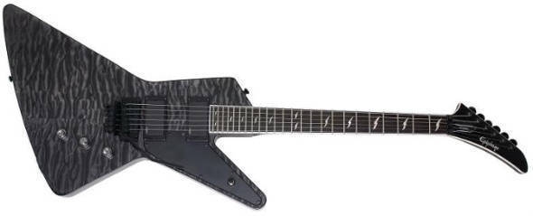 Epiphone - Prophesy Futura Custom FX with Floyd Rose - Midnight Ebony