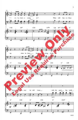 What Will Santa Claus Say? (When He Finds Everybody Swingin\') - Prima/Shackley - SATB
