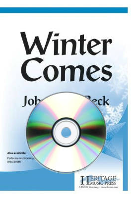 Winter Comes - Lee/Gauntlett/Beck - Performance/Accompaniment CD