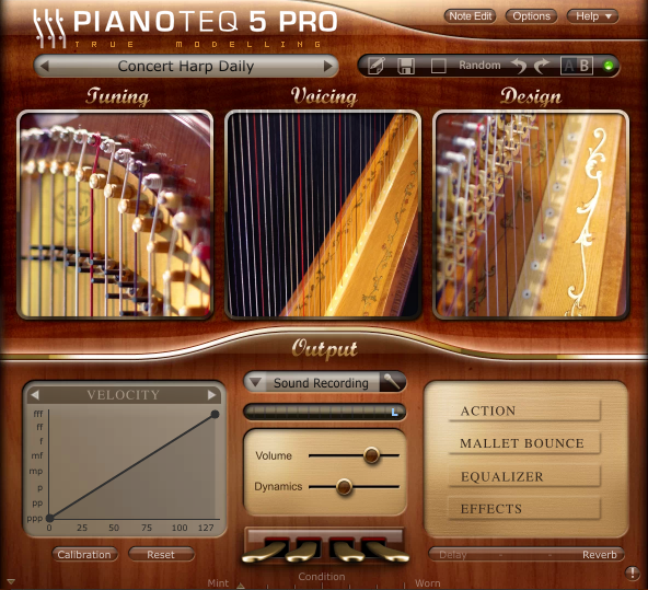 Pianoteq Concert Harp Instrument Add-on - Download