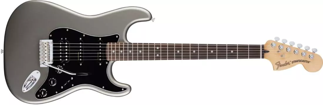 Stratocaster Deluxe HSS, Touche en palissandre, Tungsten