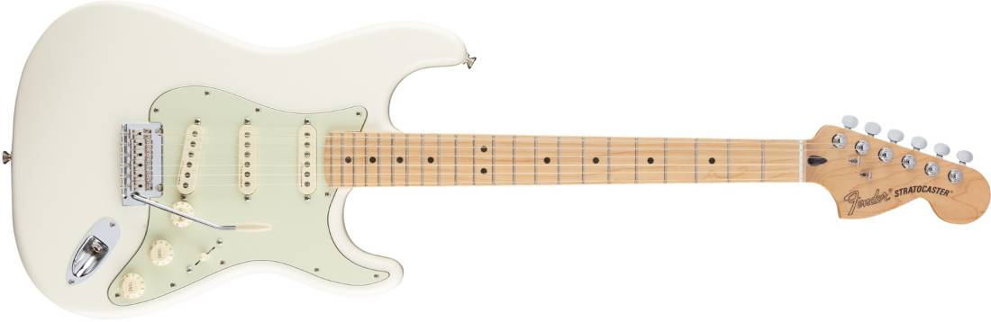 Deluxe Roadhouse Stratocaster, Maple Neck, Olympic White