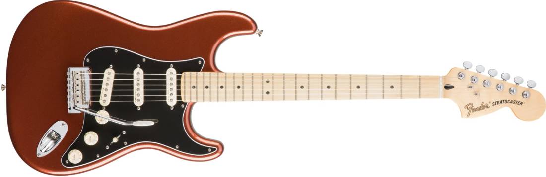 Fender Deluxe Roadhouse Stratocaster, Maple Neck, Classic Copper