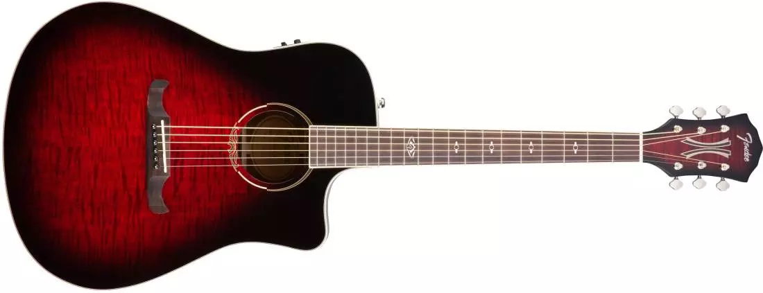 T-Bucket 300CE, Rosewood Fingerboard, Trans Cherry Burst
