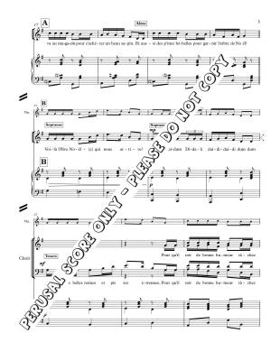 Voila le pere Noel - La Bolduc/Phare-Bergh - SATB