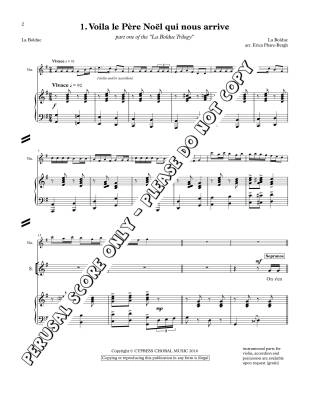 Voila le pere Noel - La Bolduc/Phare-Bergh - SATB