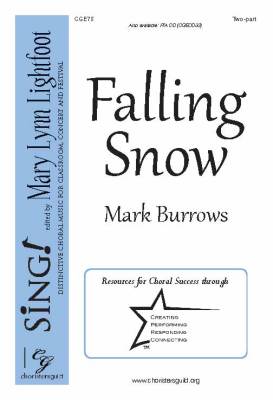 Choristers Guild - Falling Snow - Burrows - 2pt