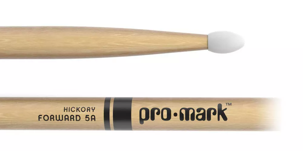 5A Hickory Drum Sticks with Nylon Tips