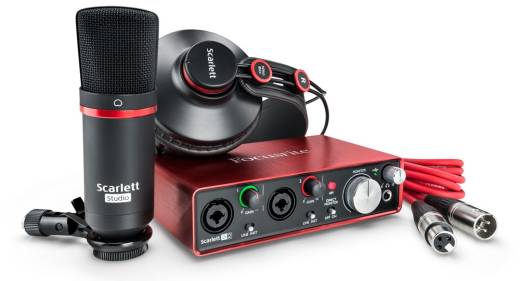Scarlett Studio Pack MK2 with 2i2/Mic/Headphones