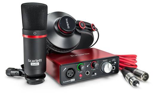 Scarlett Solo Studio Pack MK2 with Solo/Mic/Headphones