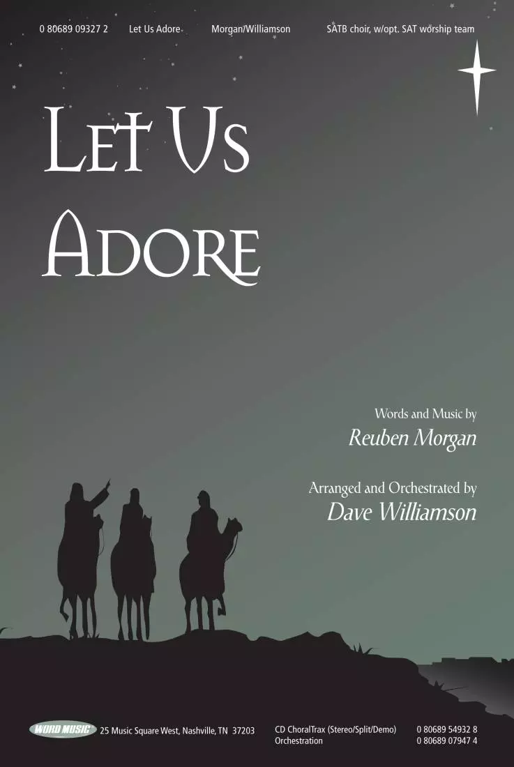Let Us Adore - Morgan/Williamson - SATB