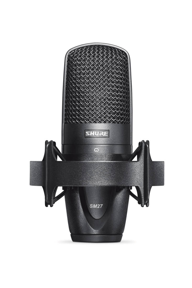 SM-27 Large-Diaphragm Cardioid Condenser Studio/Live Microphone with Shockmount