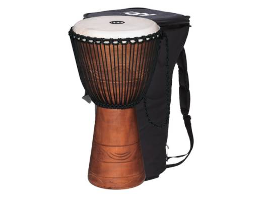 13\'\' Rope Tuned African Djembe with Bag