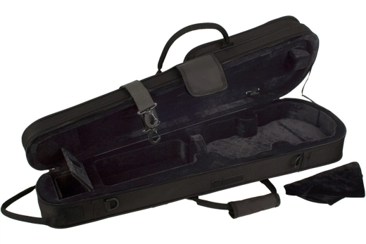 MAX Shaped 4/4 Violin Case - Black