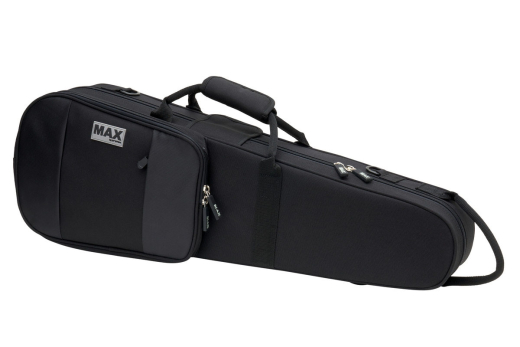 MAX Shaped 4/4 Violin Case - Black