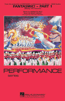 Hal Leonard - Fantasmic!  Part 1 (Mickey the Sorcerer) - Ricci/Healey/Brown - Marching Band - Gr. 3-4