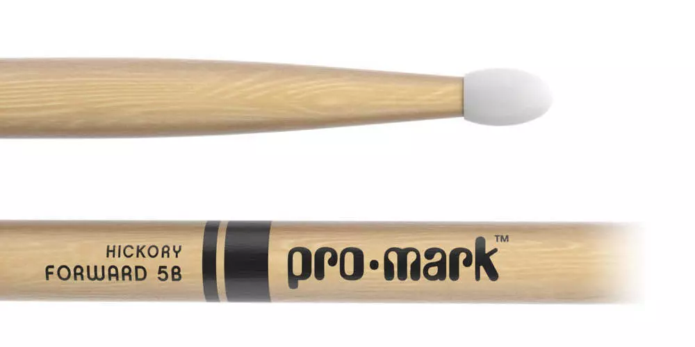 5B Hickory Drum Stick with Nylon Tip