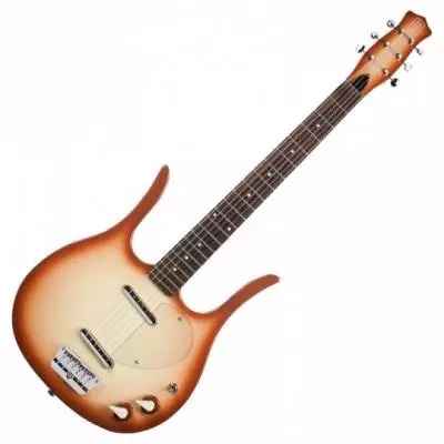 Danelectro 58 Guitar Long Horn Copper Burst