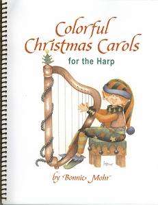 Colorful Christmas Carols - Mohr - Lever/Pedal Harp - Book