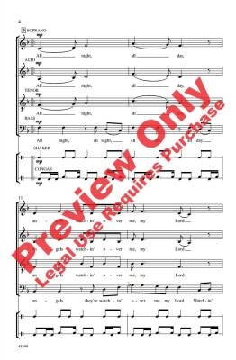 All Night, All Day - Traditional/Beck - SATB