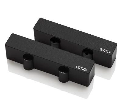 5 String Jazz Bass Pickup Set Black