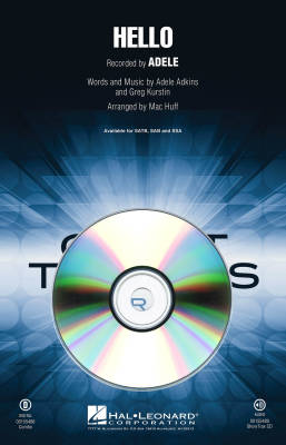 Hal Leonard - Hello - Adkins/Kurstin/Huff - ShowTrax CD