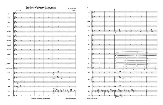 God Rest Ye Merry Gentlemen - Woolworth - Jazz Ensemble