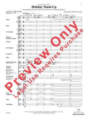 Holiday Mash-Up - Roszell - Full Orchestra - Gr. 3