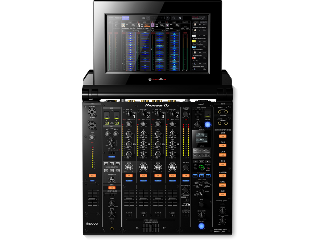 Tour System 4-Channel Digital Mixer w/Touch Screen