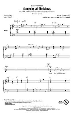 Someday at Christmas - Miller/Wells/Huff - SATB