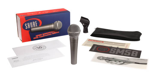 SM58 50th Anniversary Limited Edition Vocal Microphone