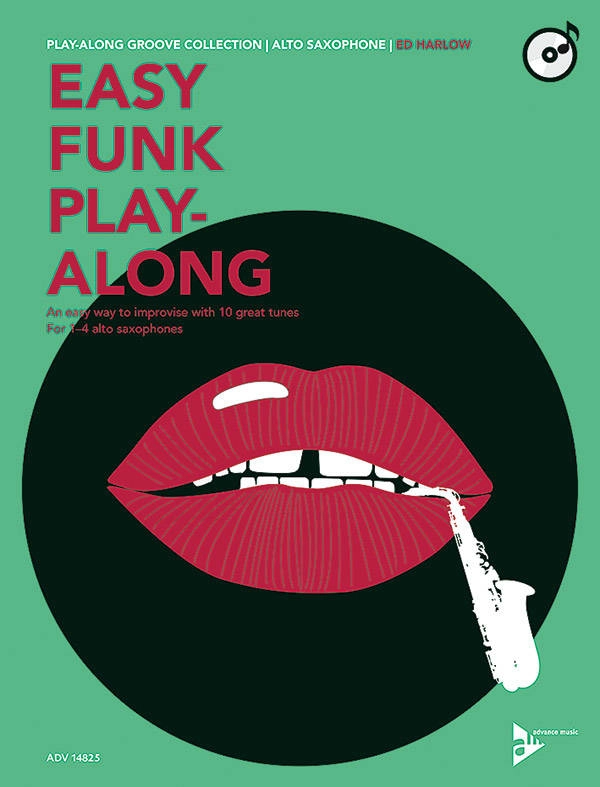 Easy Funk Play-Along: Alto Saxophone - Harlow - Book/CD