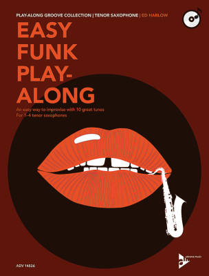 Advance Music - Easy Funk Play-Along: Tenor Saxophone - Harlow - Book/CD