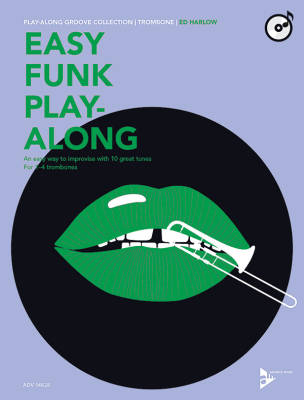 Advance Music - Easy Funk Play-Along: Trombone - Harlow - Book/CD