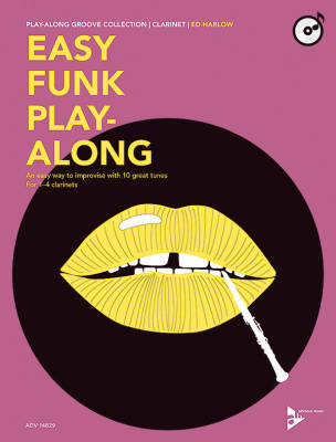 Advance Music - Easy Funk Play-Along: Clarinet - Harlow - Book/CD