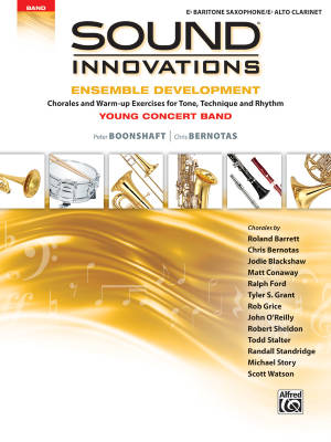 Sound Innovations for Concert Band: Ensemble Development for Young Concert Band - Baritone Saxophone/Alto Clarinet - Book
