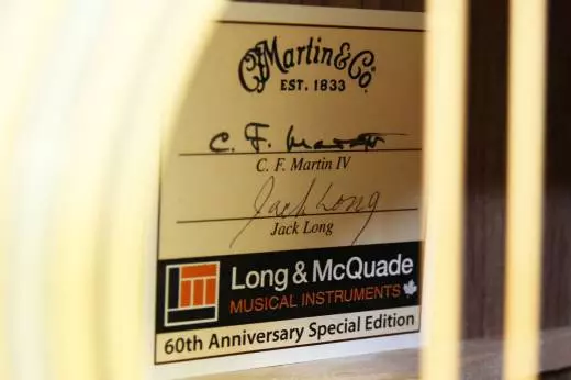 Long & McQuade 60th Anniversary D-28 Limited Edition