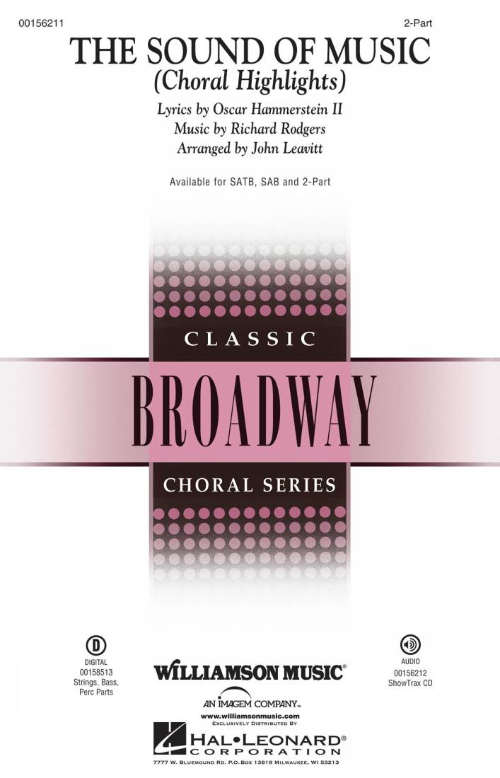 The Sound of Music (Choral Highlights) - Rodgers /Hammerstein /Leavitt - SSA