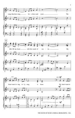 The Sound of Music (Choral Highlights) - Rodgers /Hammerstein /Leavitt - SSA