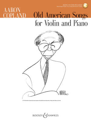 Old American Songs - Copland - Violin/Piano - Book/Audio Online