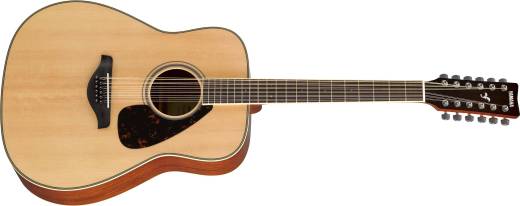 Yamaha - 12-String Spruce/Mahogany Acoustic Guitar - Natural