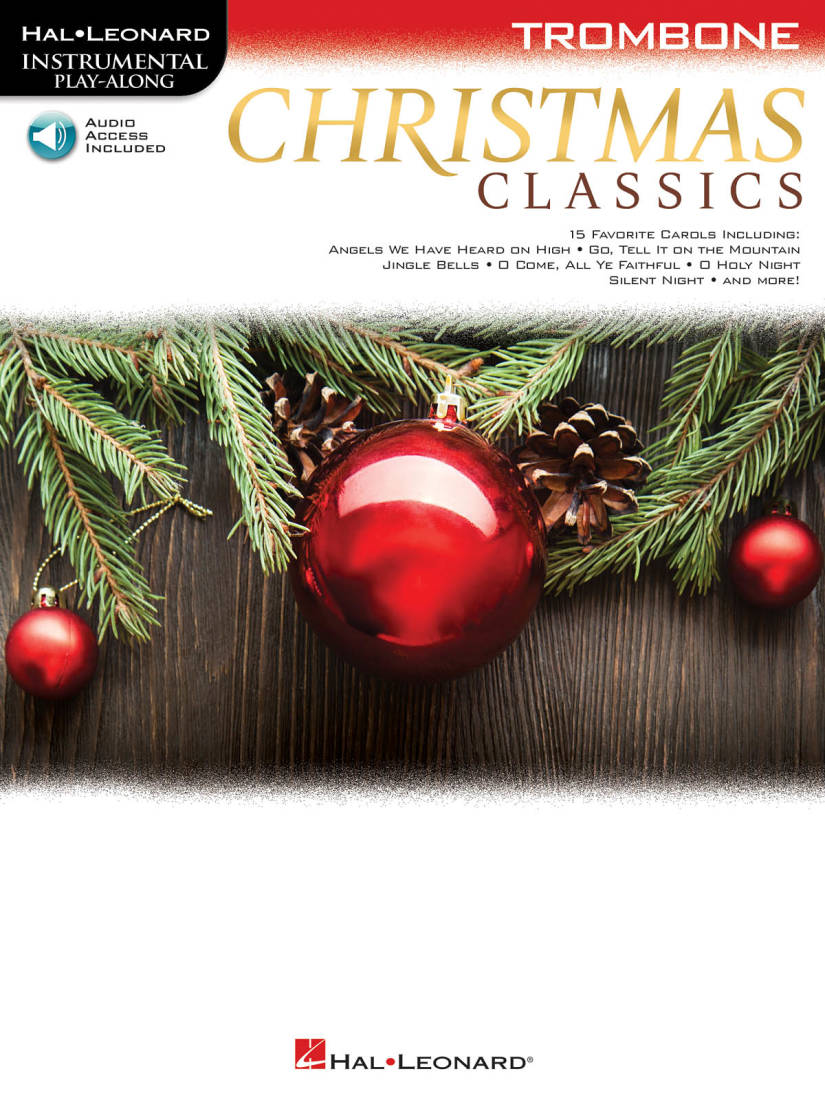 Christmas Classics - Trombone - Book/Audio Online
