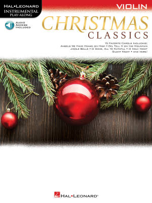 Christmas Classics - Violin - Book/Audio Online