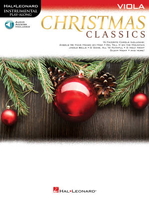 Hal Leonard - Christmas Classics - Viola - Book/Audio Online
