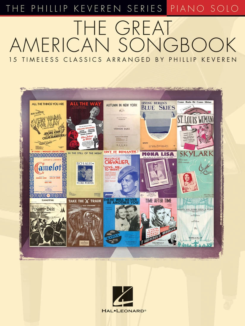 The Great American Songbook - Keveren - Intermediate Solo Piano - Book