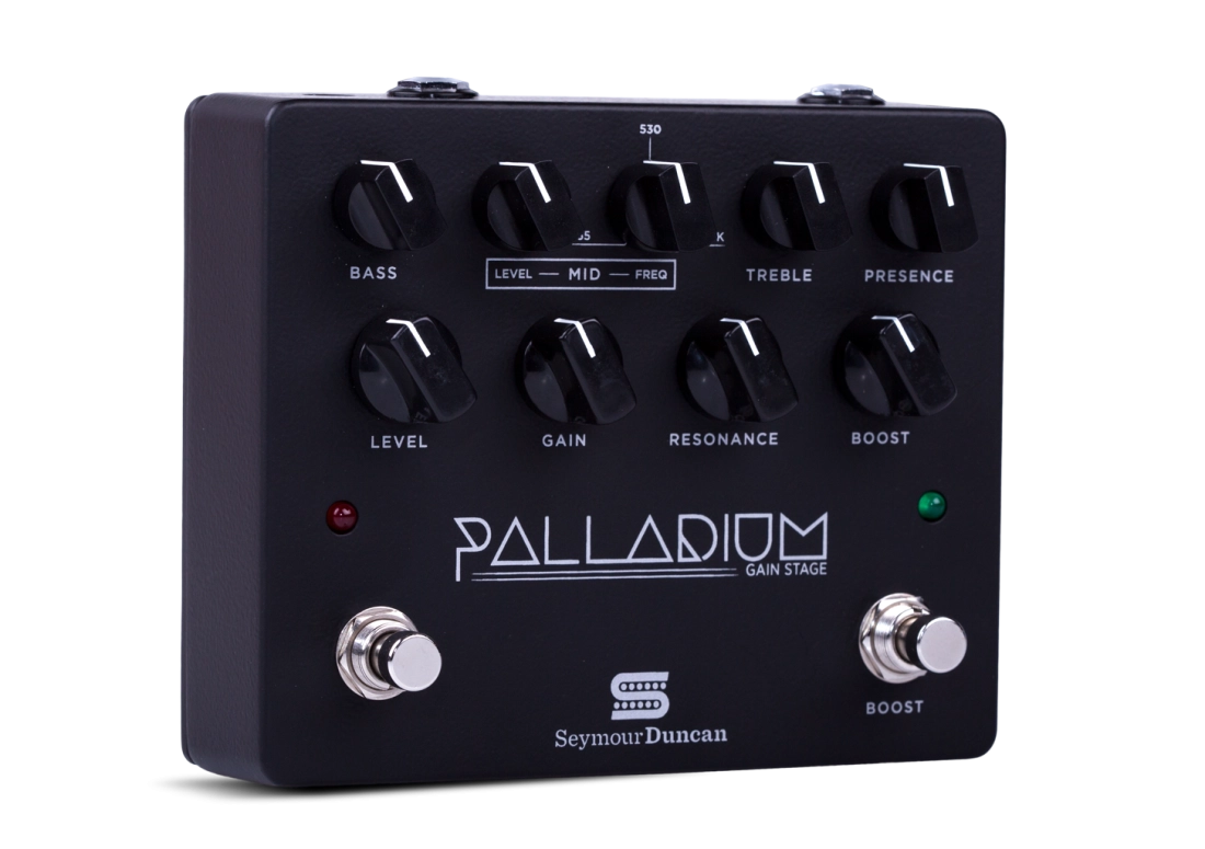 Palladium Gain Stage Pedal - Black