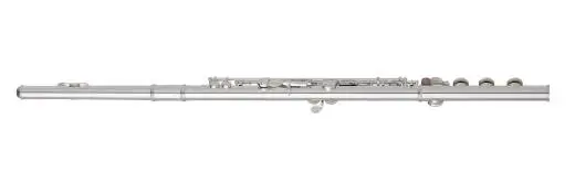 AF680-BOF Flute with Sterling Silver Headjoint, Open Hole, Offset G, B Foot