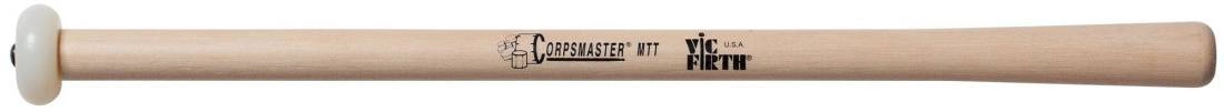 Corpsmaster Multi-Tenor Mallet - Extra-Hard, Tapered Hickory Shaft