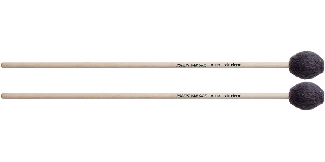 Robert Van Sice Marimba Mallets - Medium Soft
